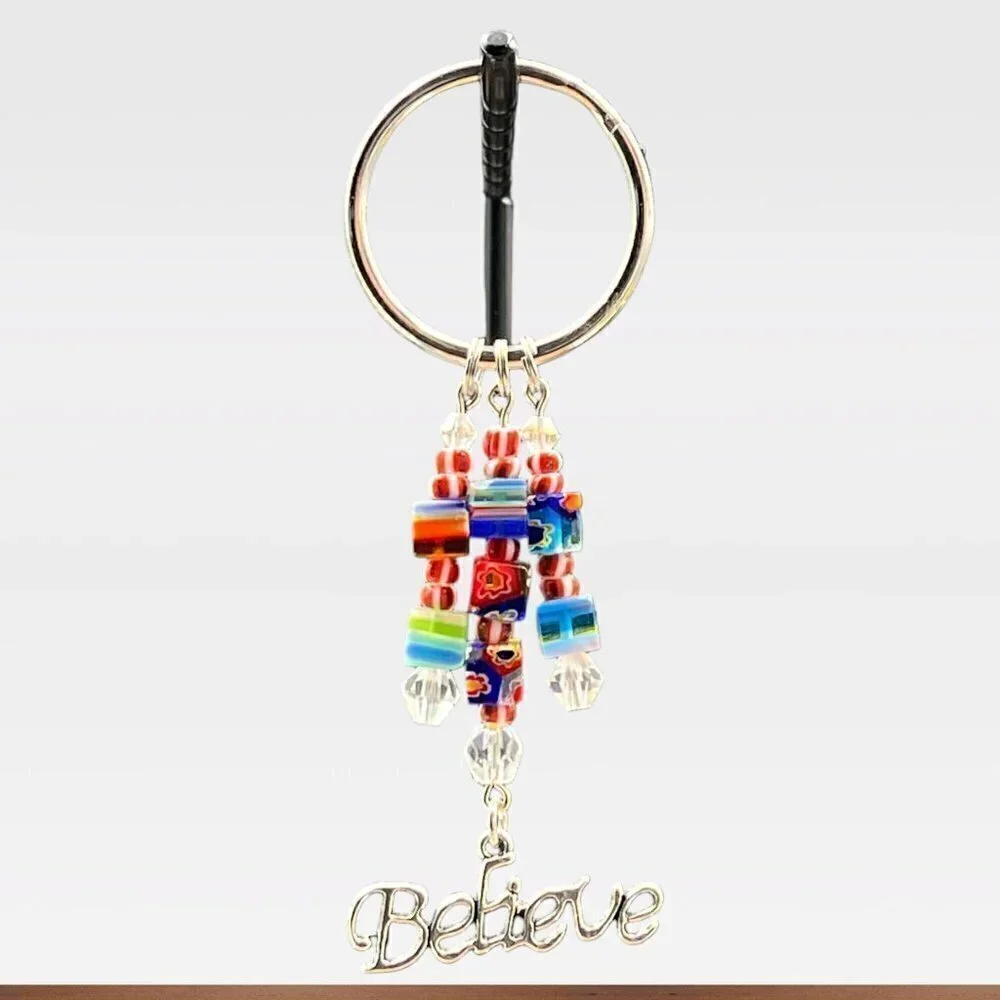 Believe Inspirational Keychain | Handmade
